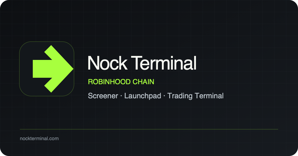 Nock Terminal — 官网预览图